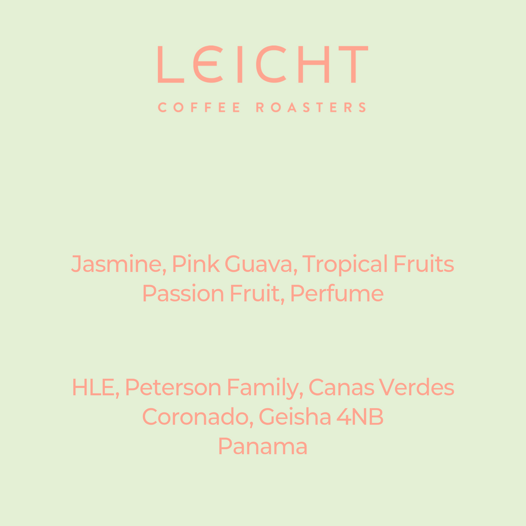 Panama Hacienda La Esmeralda Coronado Geisha 4NB